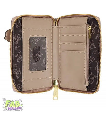 Aurora Spinning Wheel Sleeping Beauty Princess Disney Loungefly Purse / Zip Around Wallet
