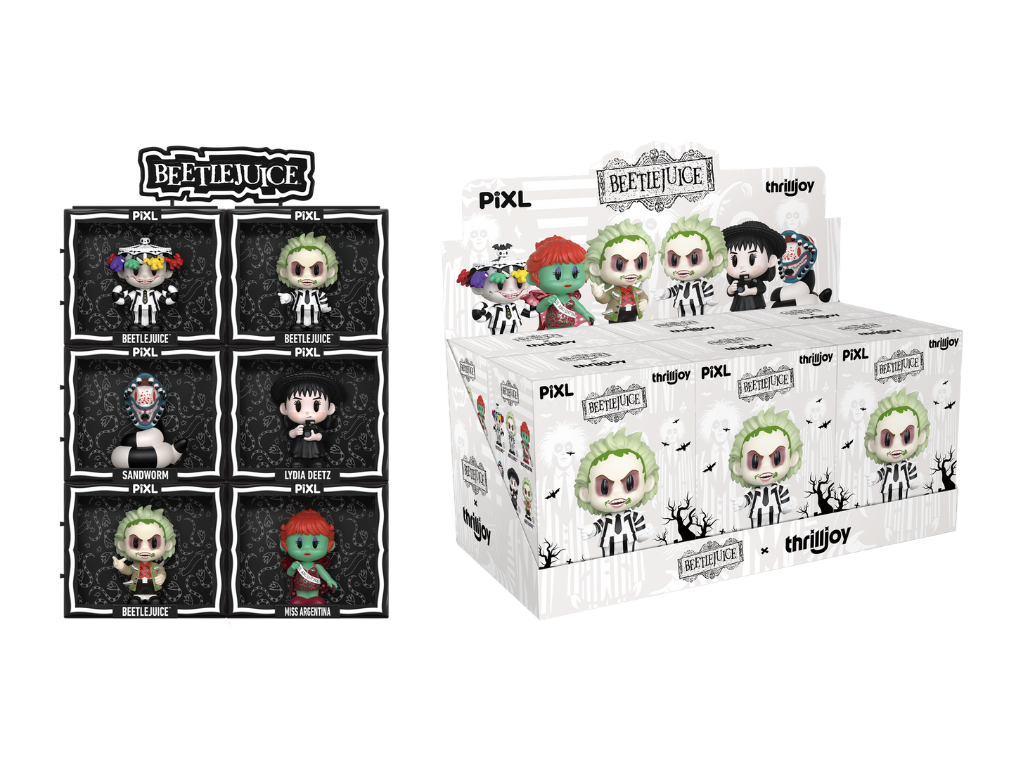 Beetlejuice Individual Thrilljoy PIXL! Sealed Mystery Box Figure