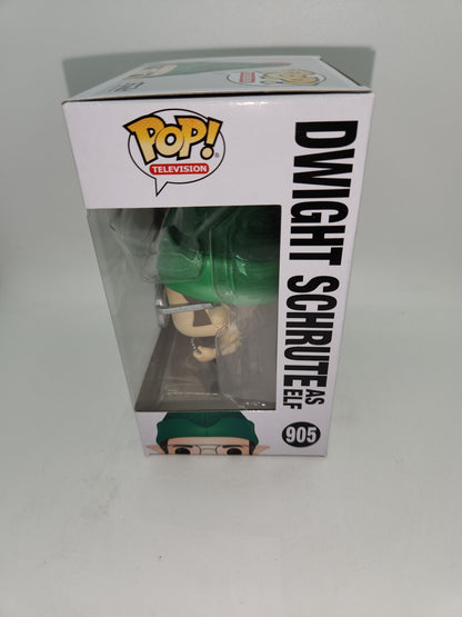 #905 Dwight Schrute As Elf The Office Television Funko Pop