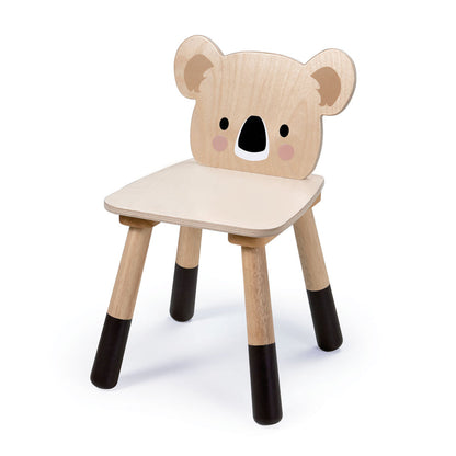 Forest Koala Chair Tender Leaf Toys Wooden Furniture