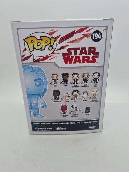 #194 Holographic Kylo Ren GLOW TARGET Star Wars Funko Pop