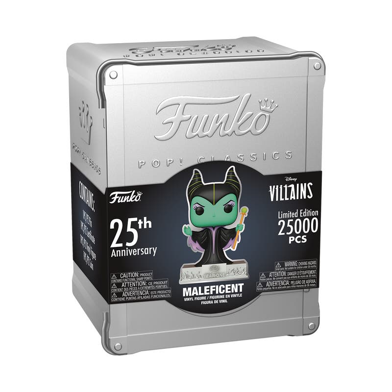 Maleficent Classics Vault Tin Sleeping Beauty Villains Disney Funko Pop Collectors Set 25000pcs