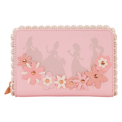 Pink Disney Princess Stained Glass Purse / Wallet Loungefly