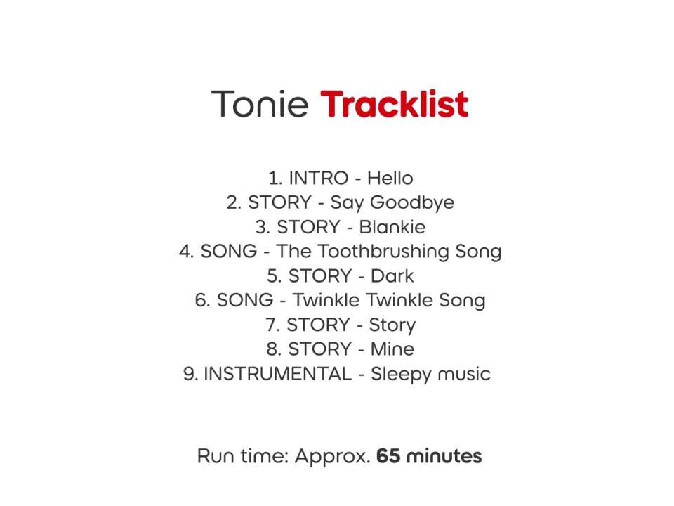 Bing's Bedtime Tonies