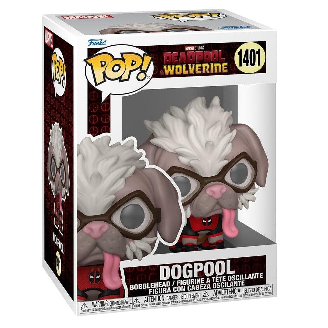 #1401 Dogpool Deadpool Wolverine Marvel Funko Pop