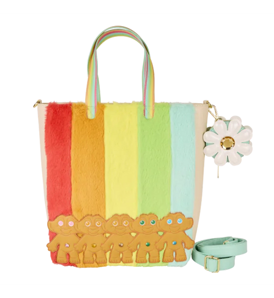 Good Luck Trolls Loungefly Tote Bag With Coin Purse