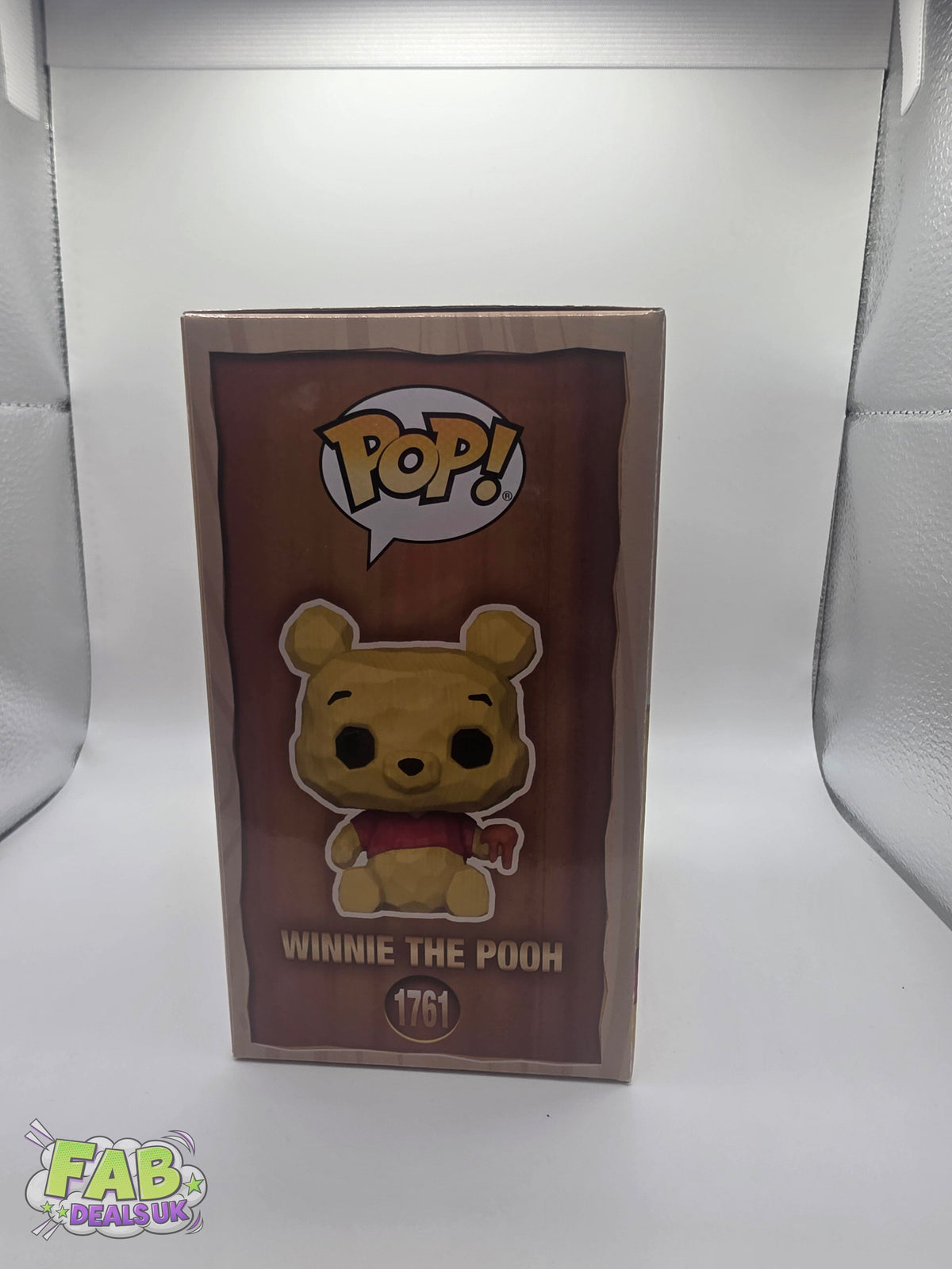 #1761 Winnie The Pooh SIGNED Jim Cummings Disney Winnie the Pooh Funko Pop