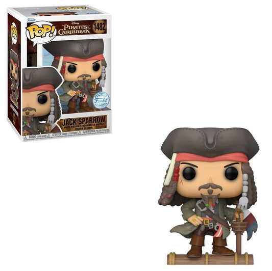 #1482 Jack Sparrow Pirates Of The Caribbean Disney Funko Pop