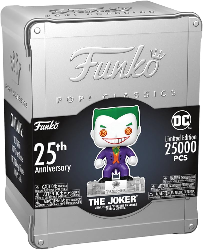 Joker Classics Vault Tin Batman DC Heroes Funko Pop Collectors Set