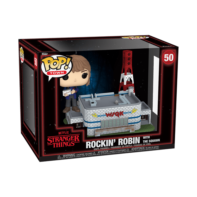 #50 Rockin' Robin with The Squawk Stranger Things Television Funko Pop