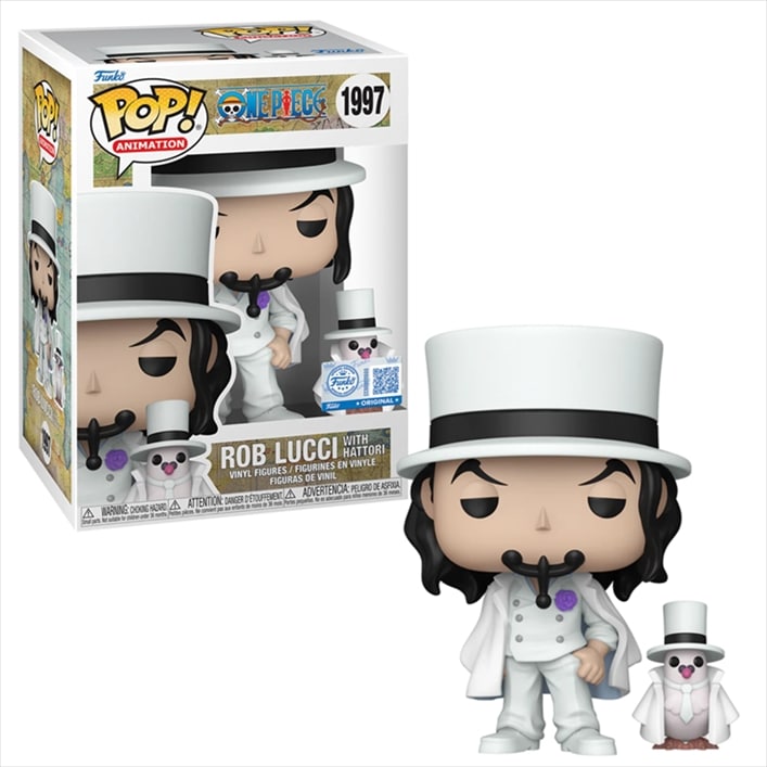 #1997 Rob Lucci With Hattori SPECIAL EDITION One Piece Animation Funko Pop