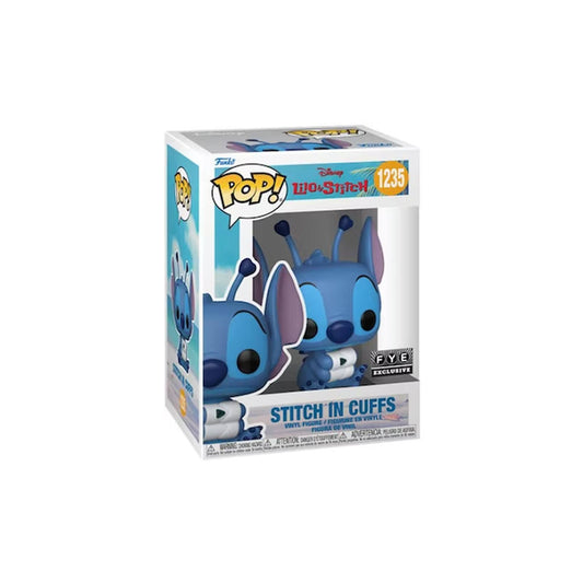 #1235 Stitch in Cuffs FYE Lilo and Stitch Disney Funko Pop