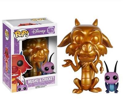 #167 Mushu and Cricket Gold Mulan Disney Funko Pop