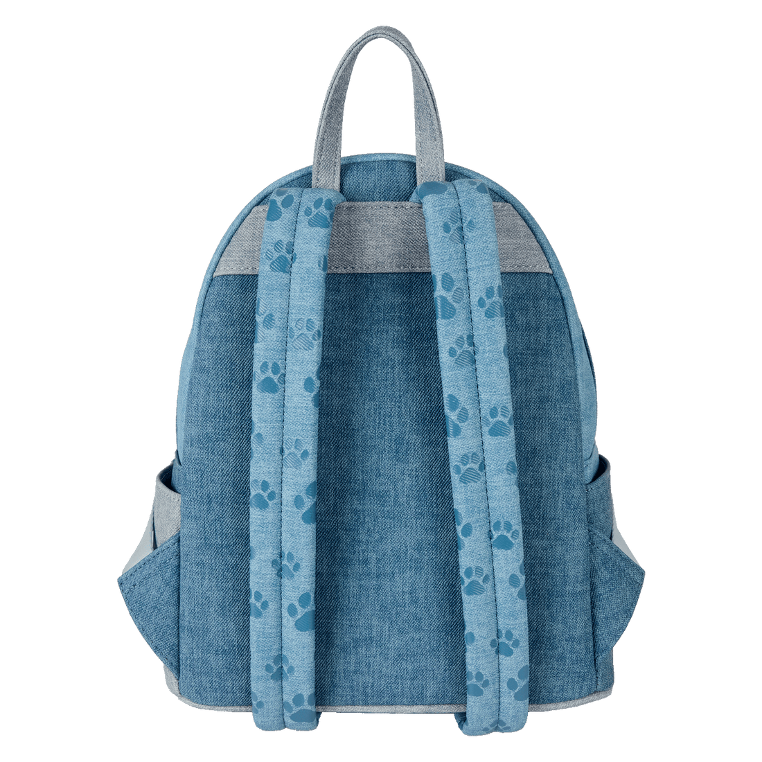 Dogs and Cats Pets Faux Denim Disney Loungefly Mini Backpack