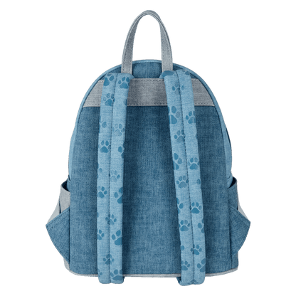 Dogs and Cats Pets Faux Denim Disney Loungefly Mini Backpack