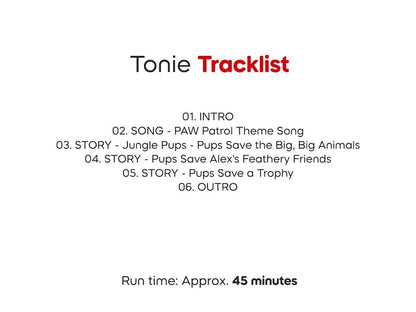 Paw Patrol: Jungle Pups Marshall Tonies