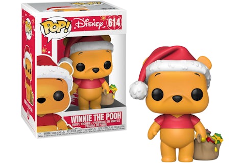 #614 Winnie The Pooh Christmas Disney Funko Pop