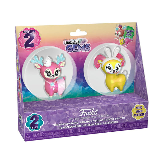 Funko Snapsies Gems 2 Pack Blush and Pinky Series 2 Spring