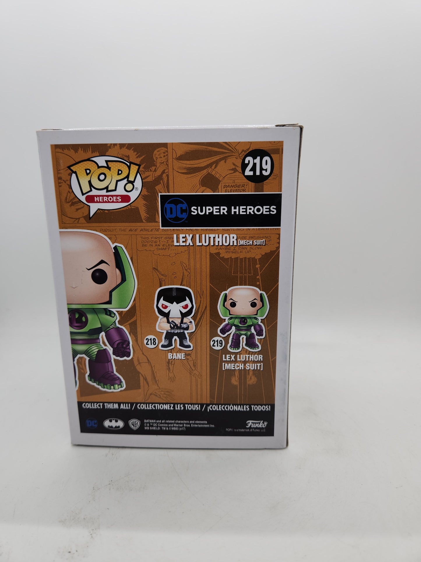#219 Lex Luthor Mech Suit DC EXCLUSIVE DC Super Heroes Funko Pop