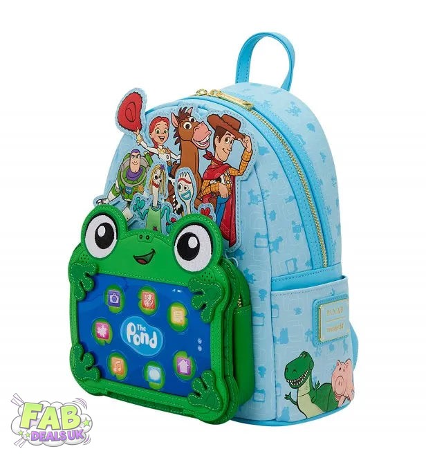 Lilypad Toy Story 5 Disney Pixar Loungefly Mini Backpack
