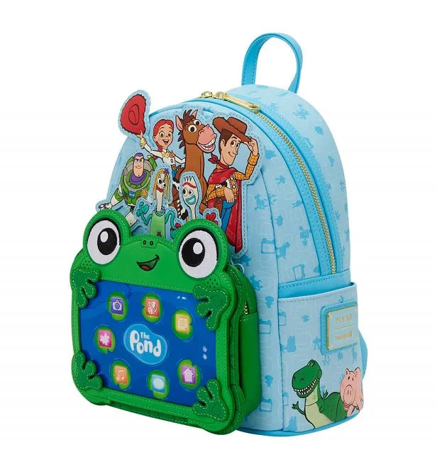 Lilypad Toy Story 5 Disney Pixar Loungefly Mini Backpack
