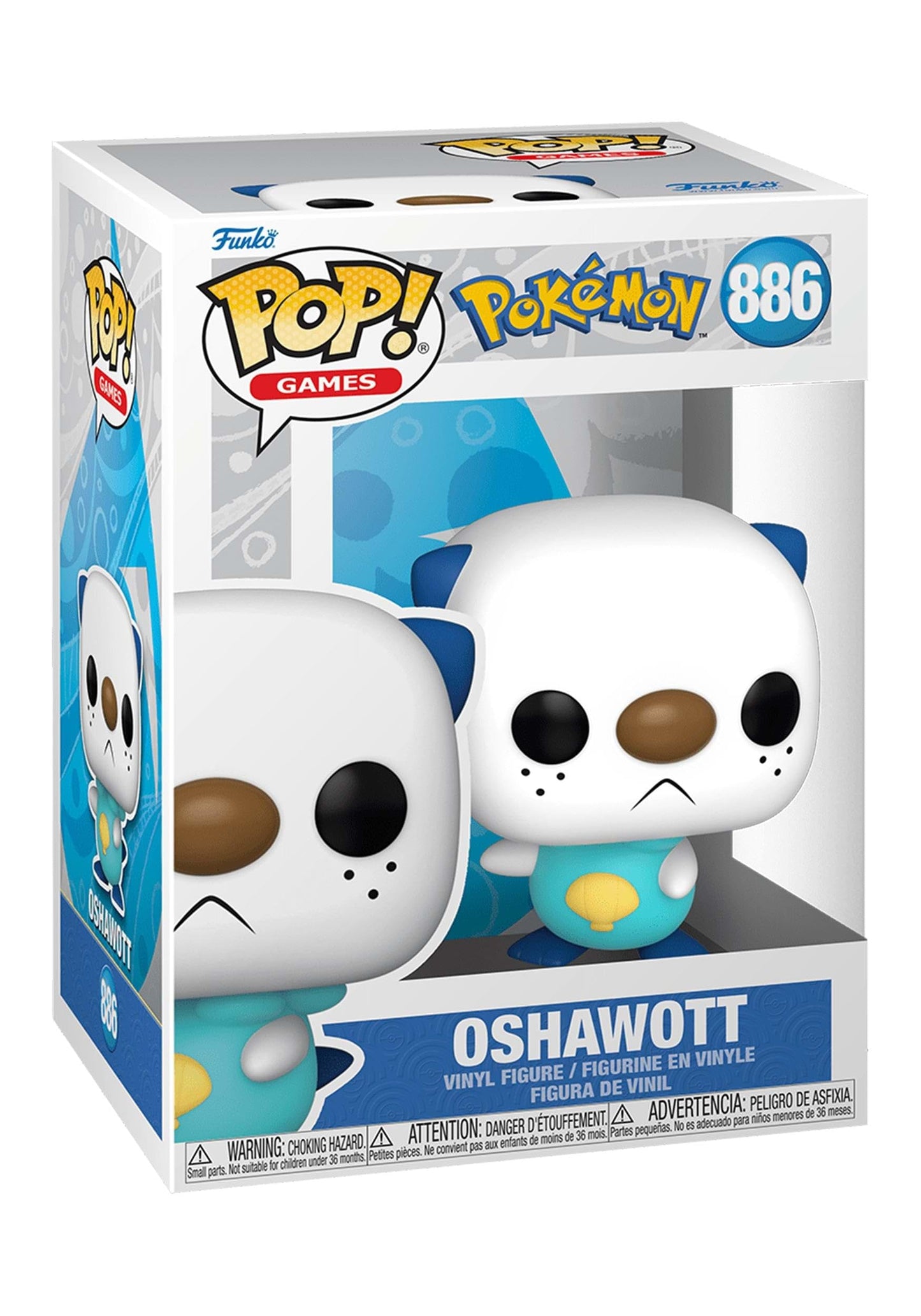 #886 Oshawott Pokemon Games Funko Pop
