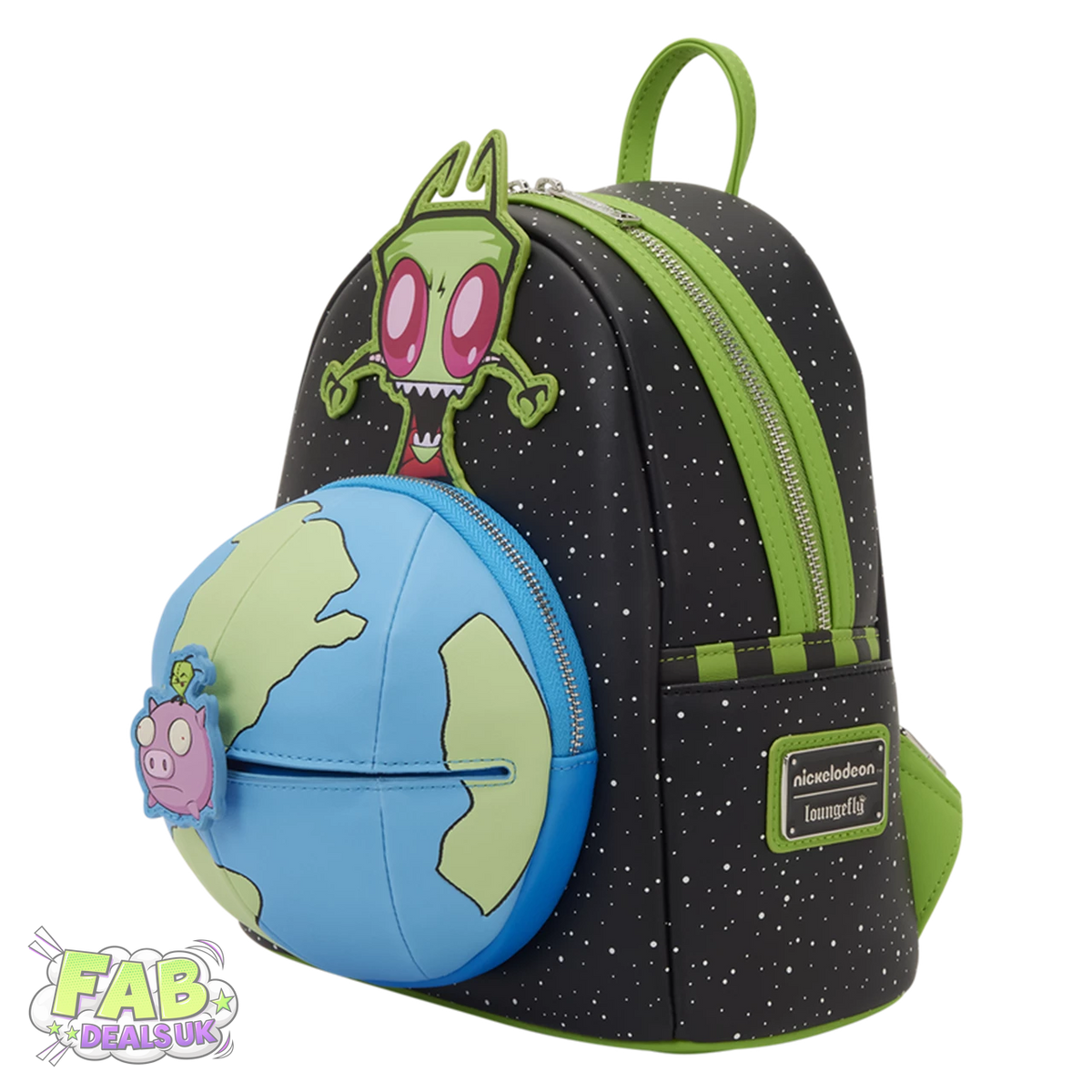 Invader Zim Glow Nickelodeon Loungefly Mini Backpack