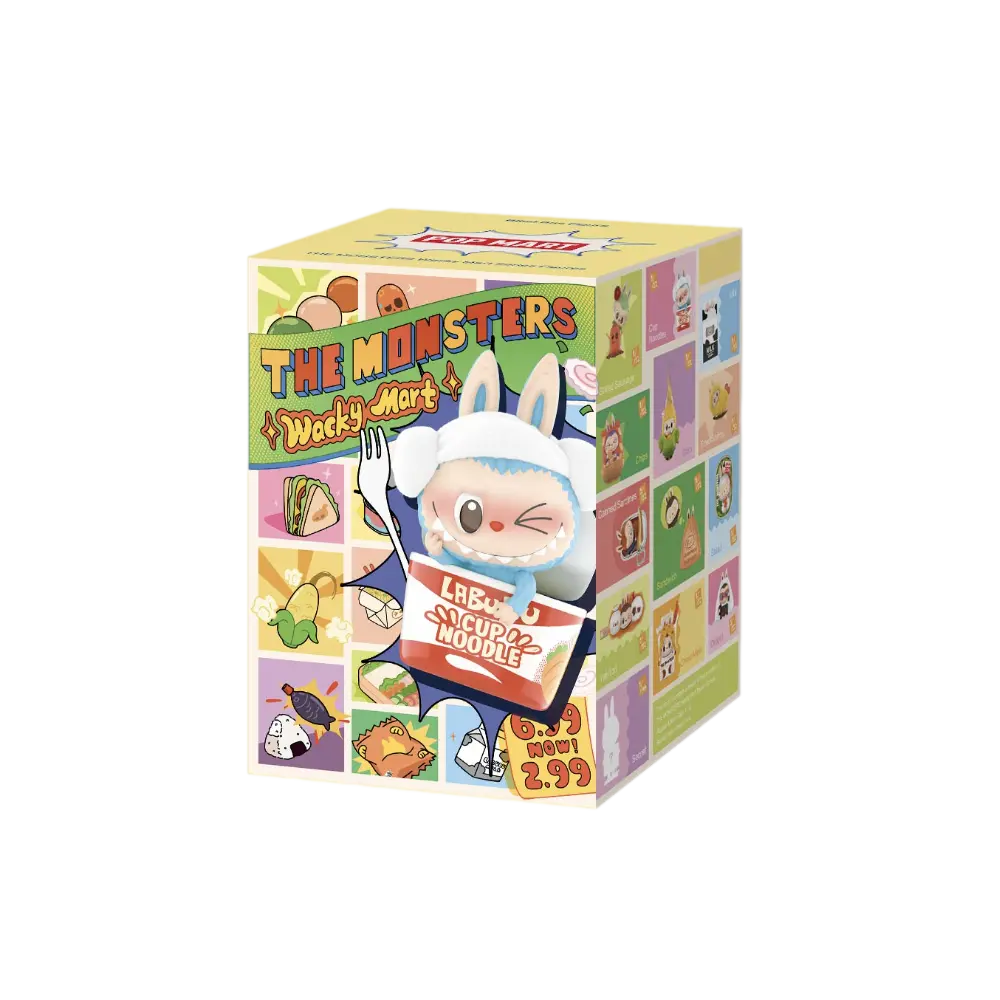 Wacky Mart The Monsters Labubu Vinyl Figure Blind Box PopMart GENUINE