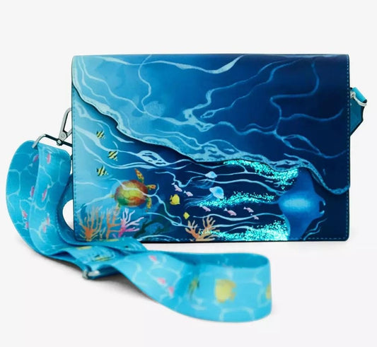 Moana Water Flow Ocean Disney Princess Loungefly Crossbody Exclusive