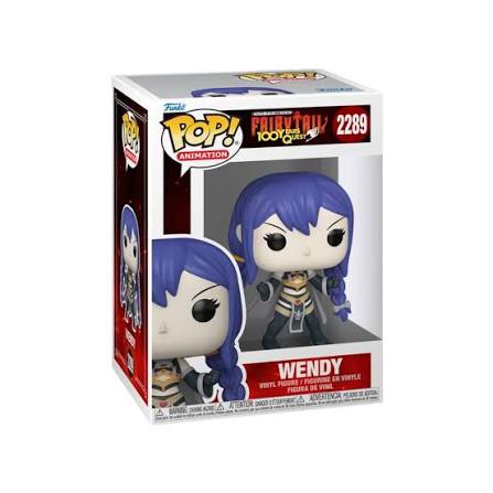 #2289 Wendy Fairytail 100 Years Quest Animation Funko Pop