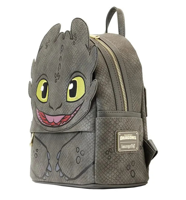 Toothless Cosplay How to Train Your Dragon Dreamworks Loungefly Mini Backpack