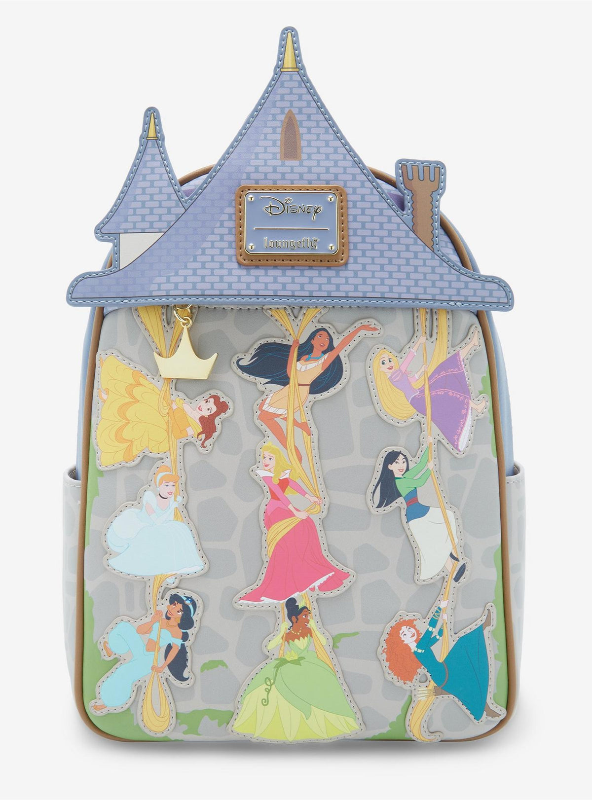 Disney Princess Climbing Castle Loungefly Mini Backpack - BoxLunch Exclusive