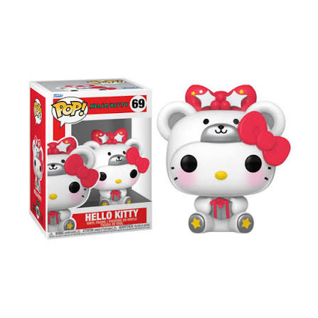 #69 Hello Kitty Polar Bear Sanrio Friends Funko Pop