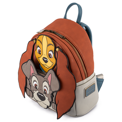 Lady and the Tramp Disney Cosplay Loungefly Mini Backpack