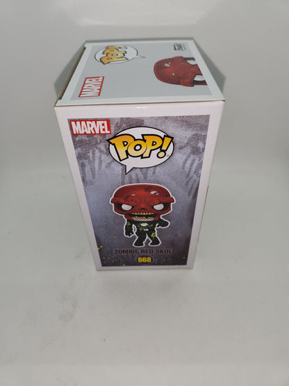 #668 Zombie Red Skull MARVEL EXCLUSIVE Marvel Zombies Funko Pop