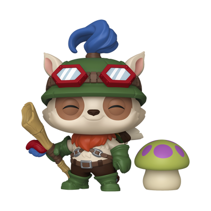 #1138 Teemo with Mushroom League Of Legends Games Funko Pop