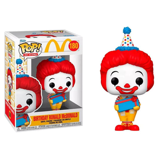 #180 Birthday Ronald Mcdonald Ad Icons Funko Pop