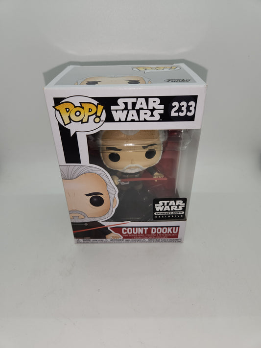 #233 Count Dooku SMUGGLER'S BOUNTY EXCLUSIVE Star Wars Funko Pop