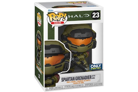 #23 Spartan Grenadier BEST BUY Halo Games Funko Pop