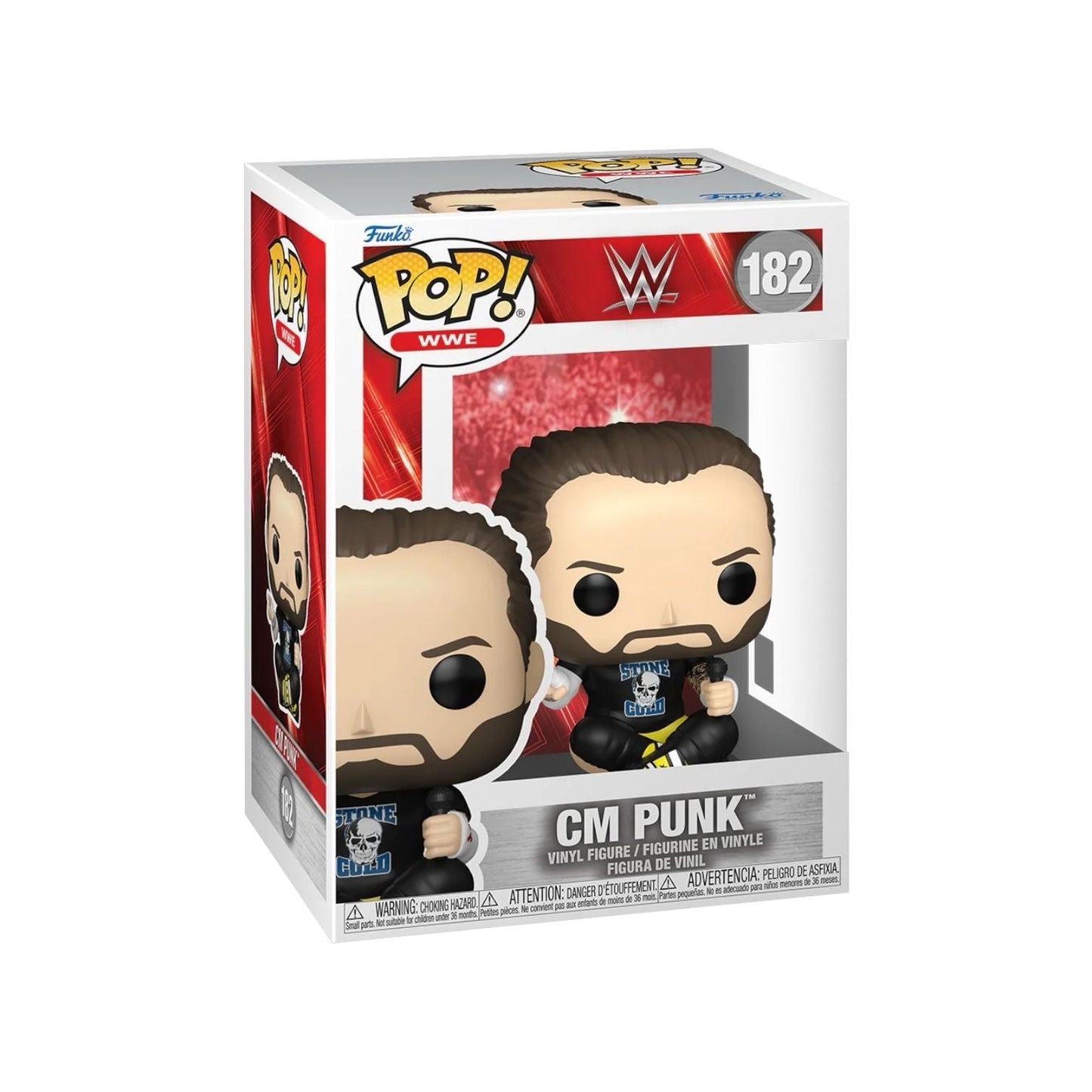 #182 Cm Punk WWE Funko Pop