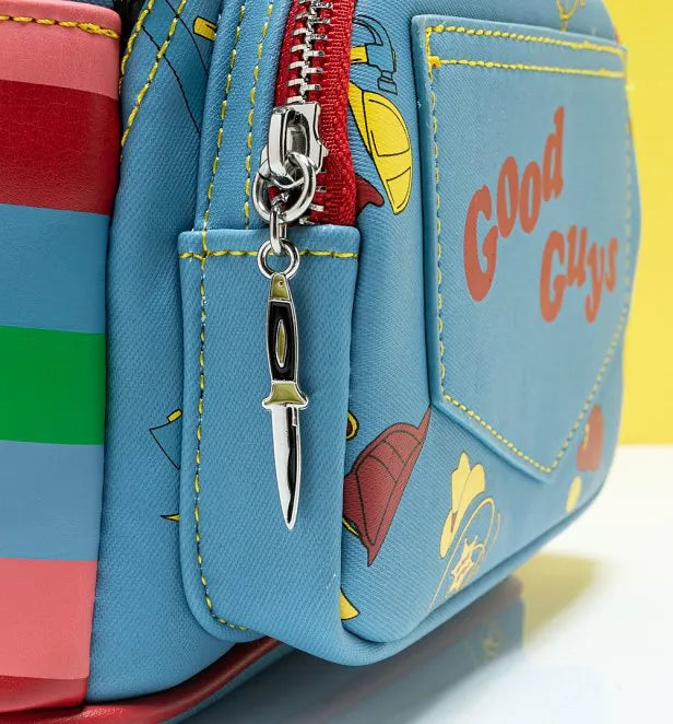 Good Guy Chucky Childs Play Horror Loungefly Mini Backpack