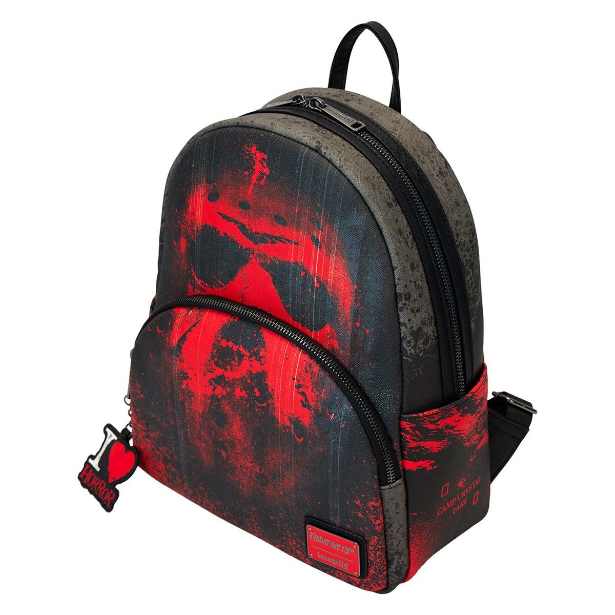 Jason Voorhees Friday the 13th I Heart Horror Loungefly Mini Backpack