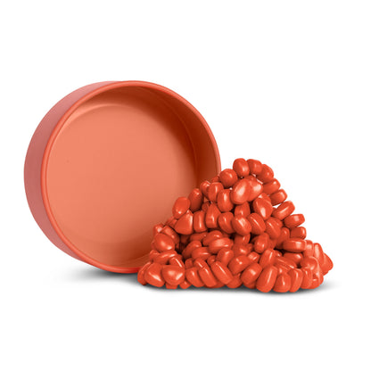 Crags Orange Matte Magnetic Fidget Putty Magnets for Adults