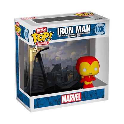Iron Man Avengers Tower Bitty Pop Deluxe Individual Funko