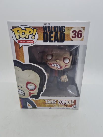 #36 Tank Zombie The Walking Dead Television Funko Pop