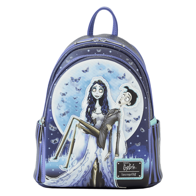 Corpse Bride Moon Emily and Victor Tim Burton Loungefly Mini Backpack