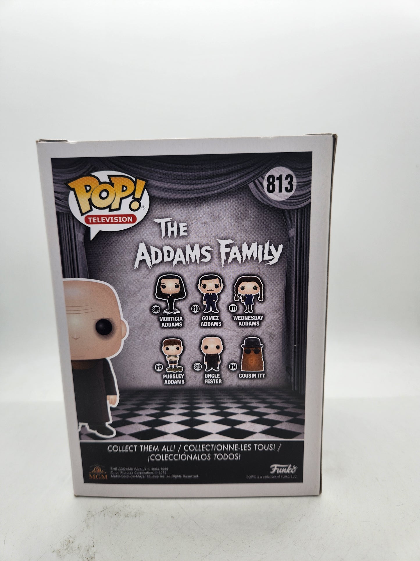#813 Uncle Fester The Addams Family Television Funko Pop