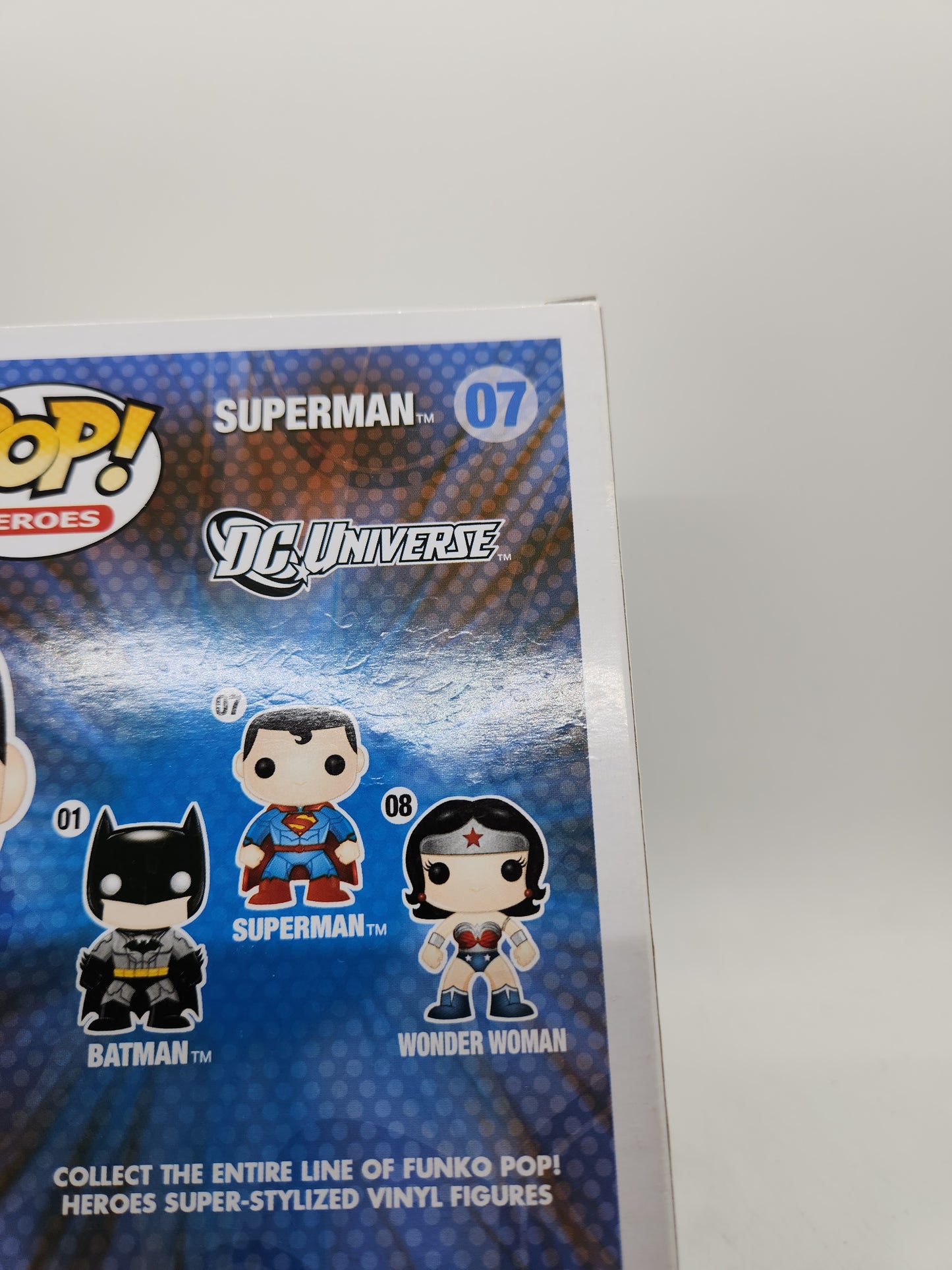 #07 Superman PX EXCLUSIVE DC Universe Heroes Funko Pop
