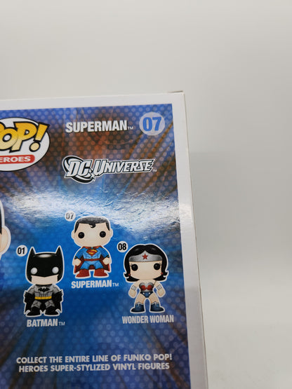 #07 Superman PX EXCLUSIVE DC Universe Heroes Funko Pop