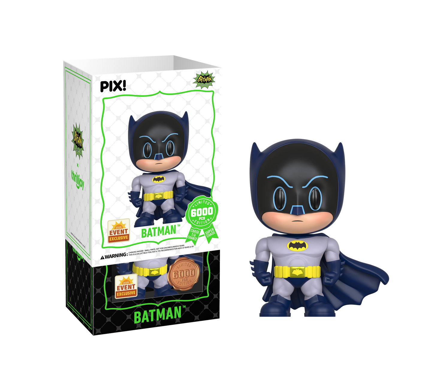 Batman '66 DC Heroes Thrilljoy PIX! Sealed Chance of Chase and Ultra Chase